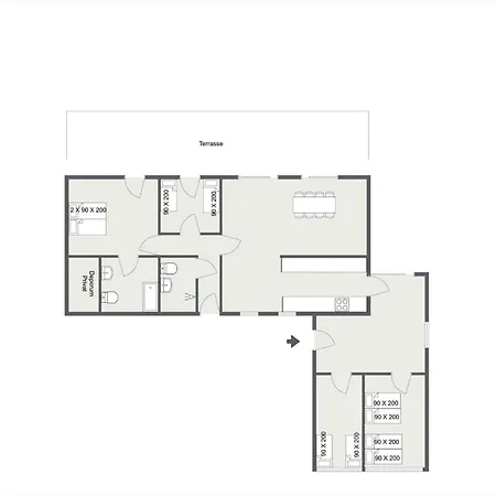 12253-nykobing-sj-aeblehegnet-7 펜션 Tjørneholm